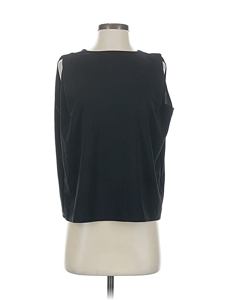 Pre-owned Uniqlo Sleeveless Blouse In Black