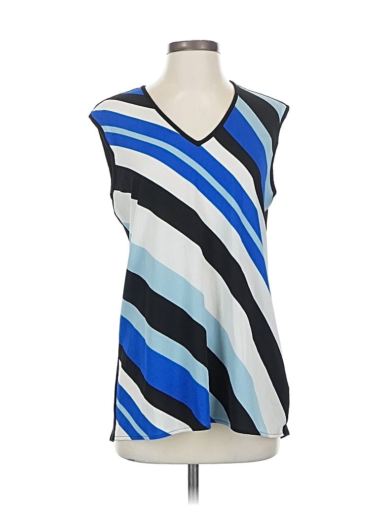 Pre-owned Vince Camuto Sleeveless T-shirt In Blue
