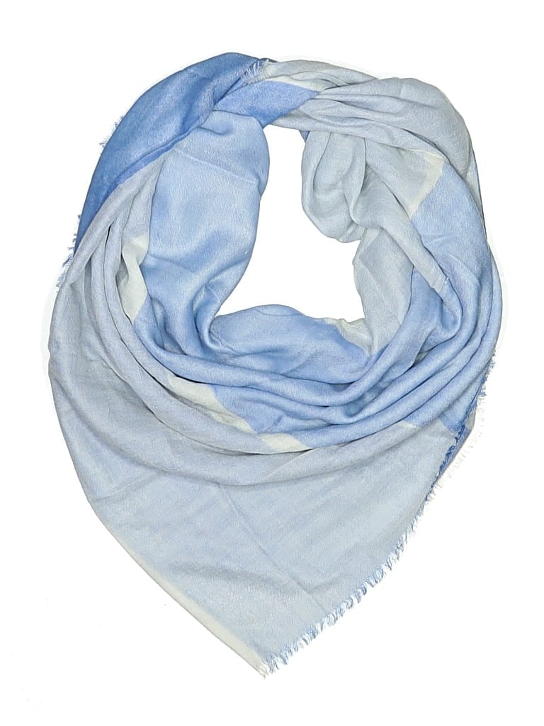 Pre-owned Unbranded Scarf In Blue