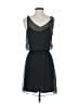 Express 100% Polyester Solid Black Cocktail Dress Size S - photo 2
