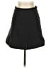 Aqua Solid Black Casual Skirt Size S - photo 1