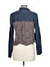 Anthropologie Blue Long Sleeve Button-Down Shirt Size 12 - photo 2