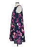 Halogen 100% Polyester Print Purple Casual Dress Size S - photo 5