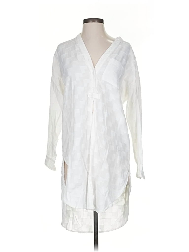 Click to view more detailed imagery on our partner's website Pre-owned Maeve By Anthropologie Long Sleeve Blouse In White