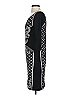 D. Exterior 100% Polyester Graphic Black Cocktail Dress Size S - photo 5