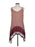 Devi 100% Rayon Paisley Red Casual Dress Size M - photo 2