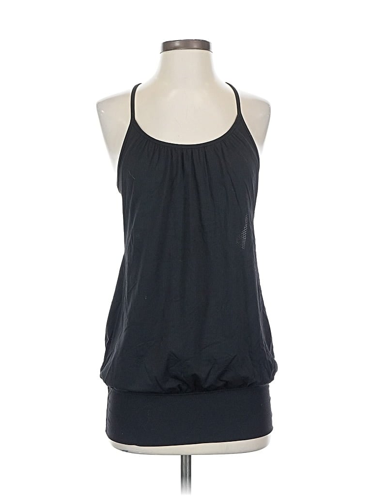 Pre-owned Lululemon Athletica Active Tank Top In Black