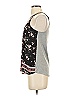 Rewind 100% Polyester Black Sleeveless Blouse Size S - photo 5