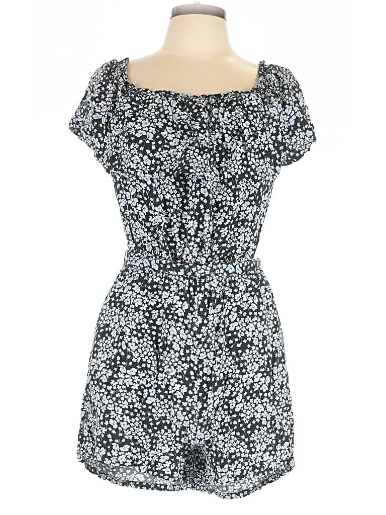 Pre-owned H&m Romper In Blue