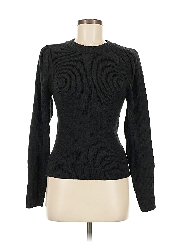 Pre-owned Z Supply Pullover Sweater In Black