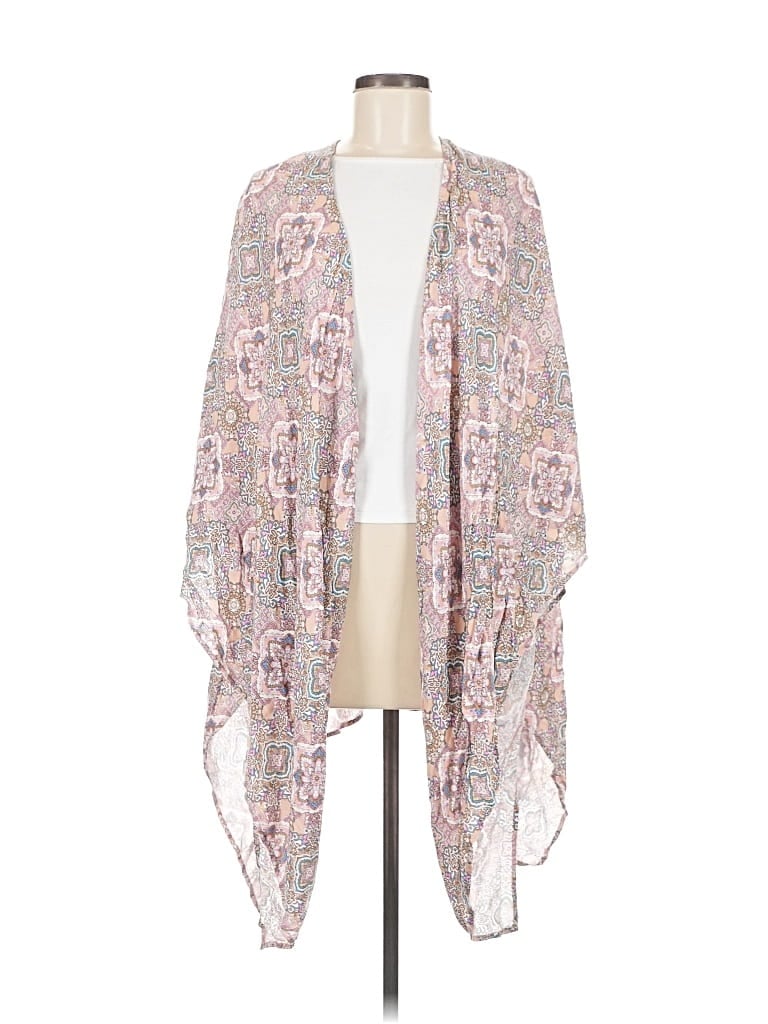 Pre-owned Entro Kimono In Pink