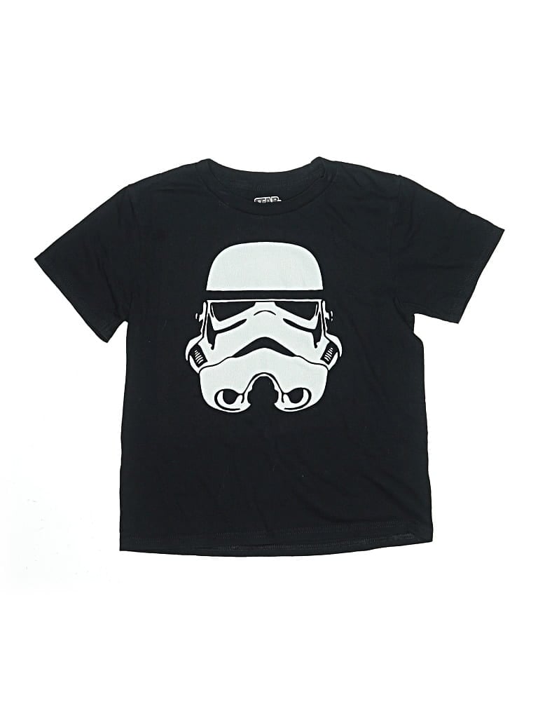 Pre-owned Star Wars Kids' Short Sleeve T-shirt In Black