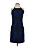 Parker Graphic Blue Cocktail Dress Size XS - photo 1