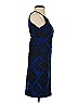 Parker Graphic Blue Cocktail Dress Size XS - photo 4