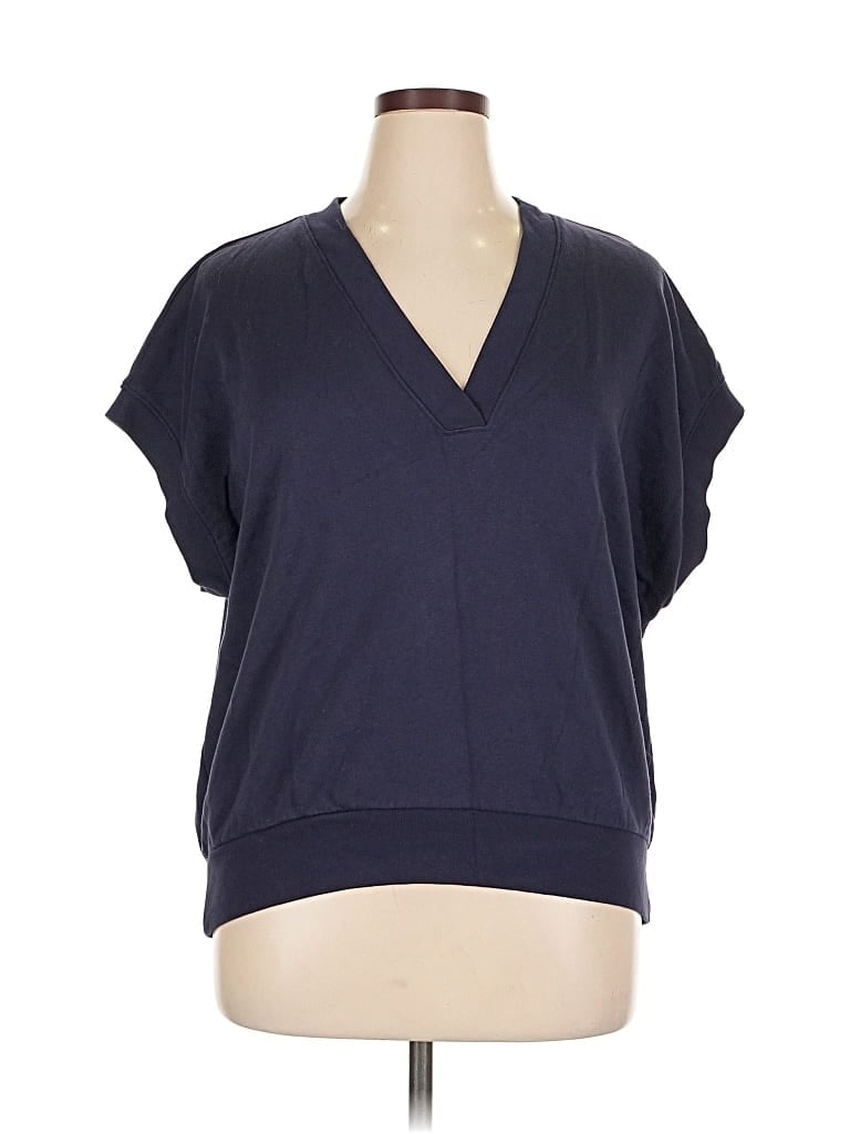 Pre-owned Gap Cardigan Sweater In Blue