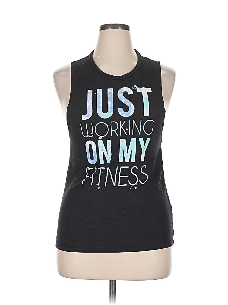 Pre-owned So Active Tank Top In Black
