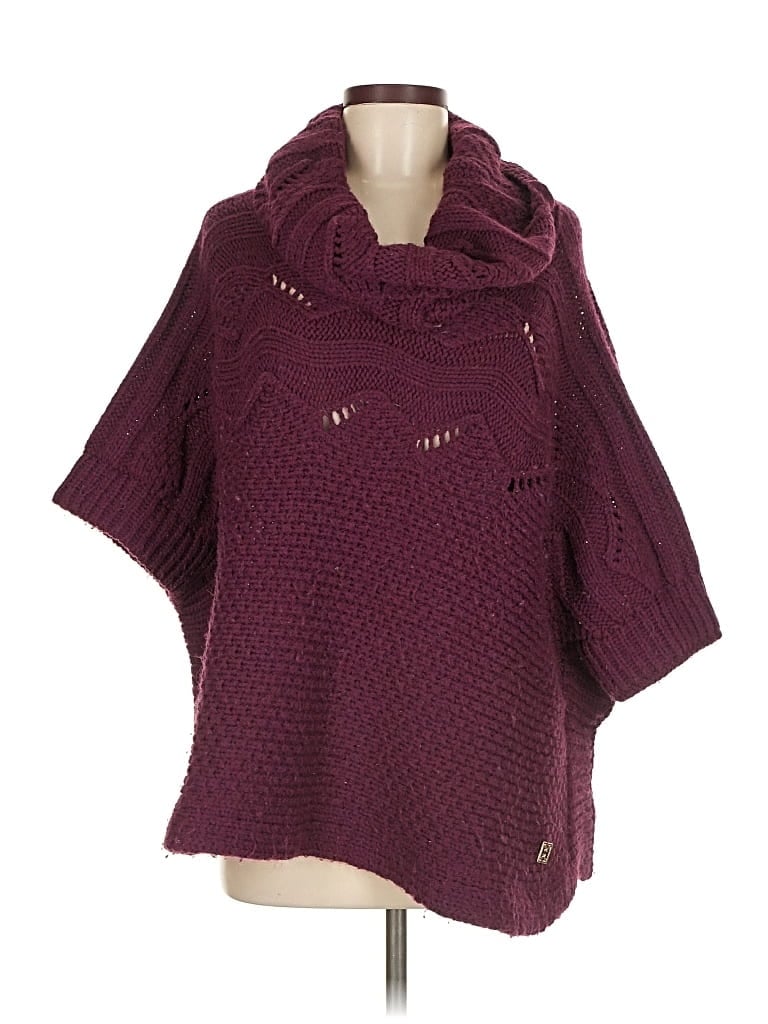 Pre-owned Coccinelle Poncho In Pink