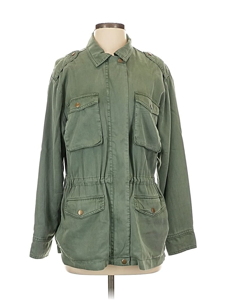 Pre-owned Yfb Jacket In Green