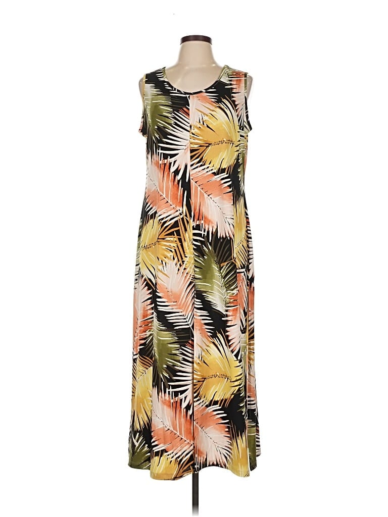 Pre-owned Attitudes By Renee Casual Dress In Orange