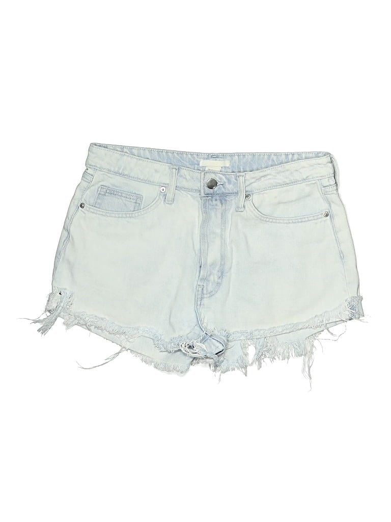 Pre-owned H&m Denim Shorts In Blue