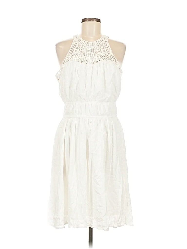 Pre-owned Maurices Cocktail Dress In White