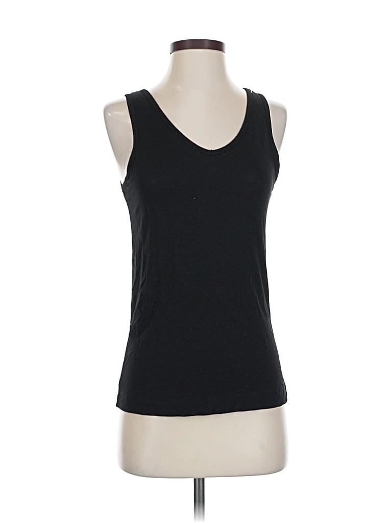 Click to view more detailed imagery on our partner's website Pre-owned Danskin Tank Top Black Strapless Neckline Tops