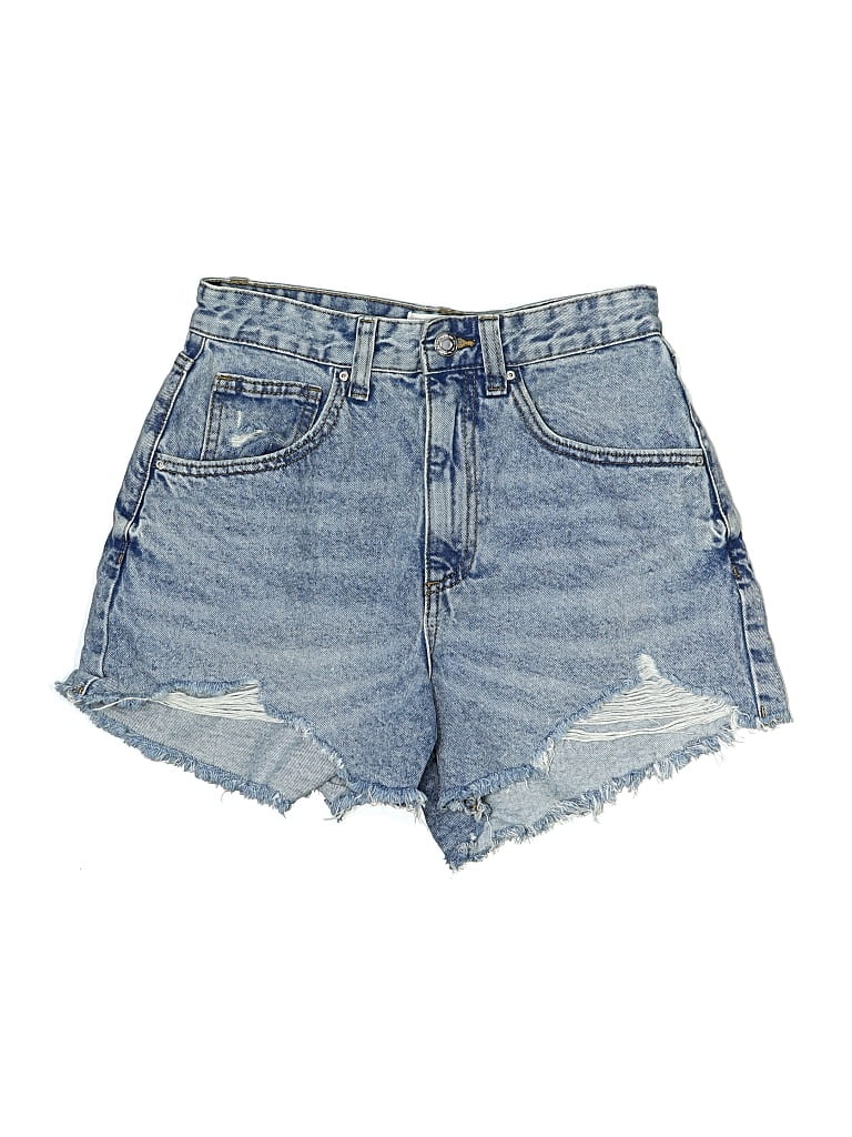Click to view more detailed imagery on our partner's website Pre-owned Cotton On Denim Shorts In Blue