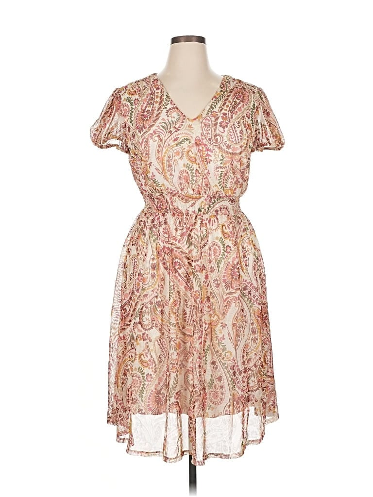Pre-owned Kate And Lily Casual Dress In Brown