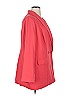 Jessica London 100% Polyester Solid Red Blazer Size 14 - photo 4