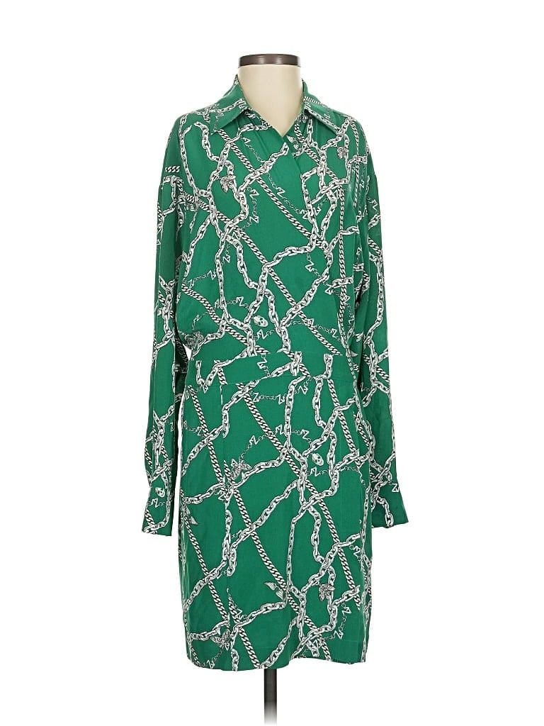 Click to view more detailed imagery on our partner's website Pre-owned Zadig & Voltaire Casual Dress In Green