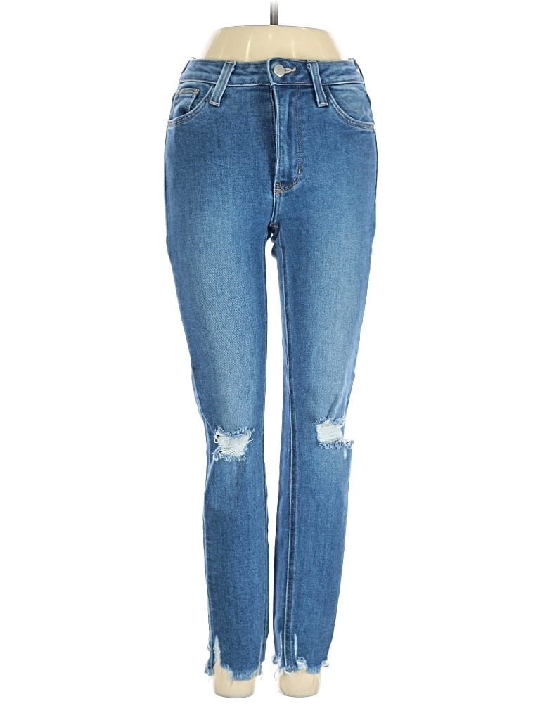 Pre-owned Just Black Jeans In Blue