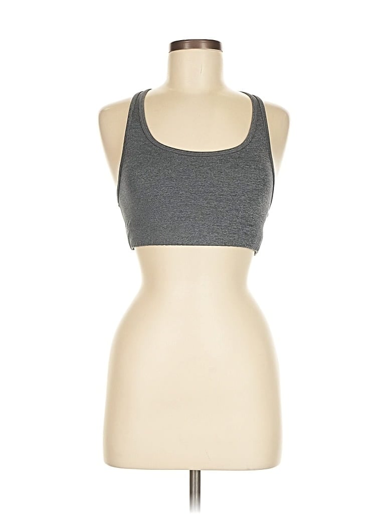 UNBRANDED Pre-owned Tank Top Gray Halter Neckline Tops