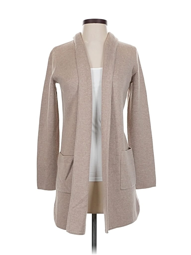 Pre-owned Tahari Cardigan Sweater In Brown