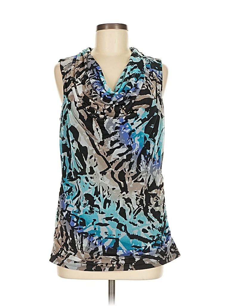 Pre-owned Dana Buchman Cocktail Dress In Blue