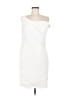 Amsale 100% Polyester White Cocktail Dress Size 10 - photo 1