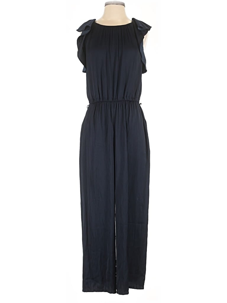 Pre-owned Ann Taylor Loft Jumpsuit In Blue
