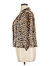 Vamp Animal Print Gold Blazer Size 1X - photo 5
