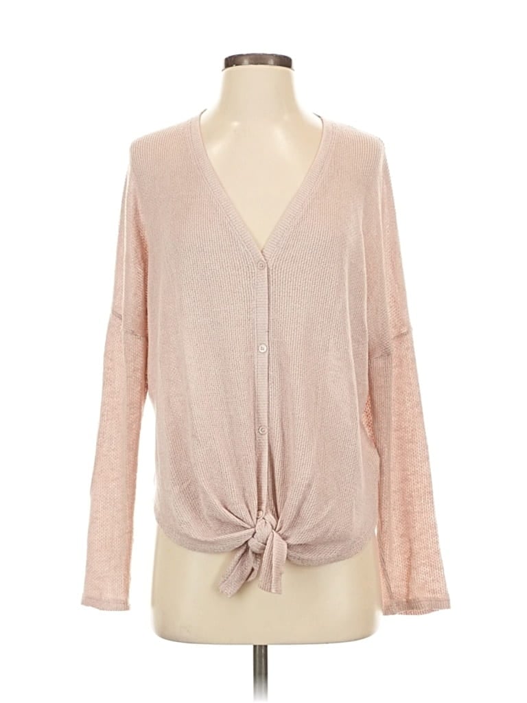Pre-owned The Group By Babaton Cardigan Sweater In Pink