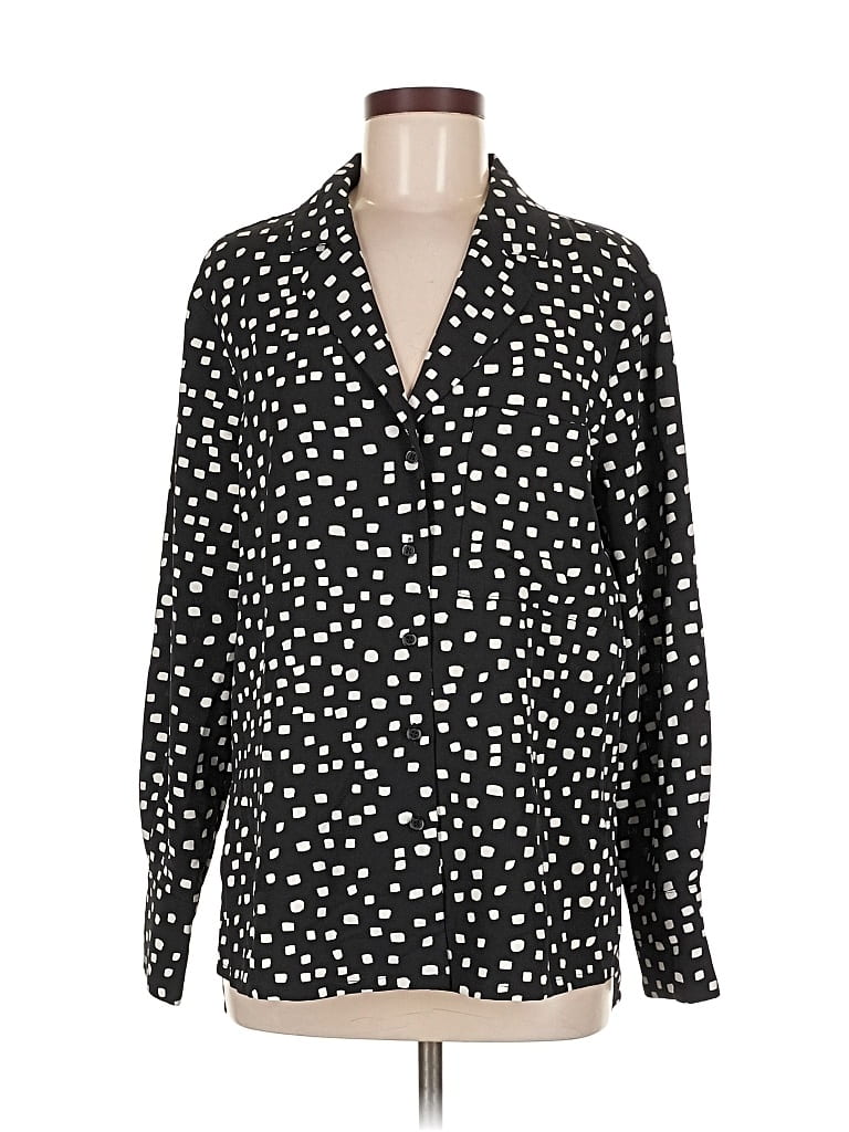 SANCTUARY Pre-owned Long Sleeve Blouse In Black