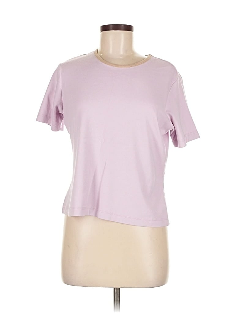 Pre-owned Sport Savvy Short Sleeve T-shirt In Purple