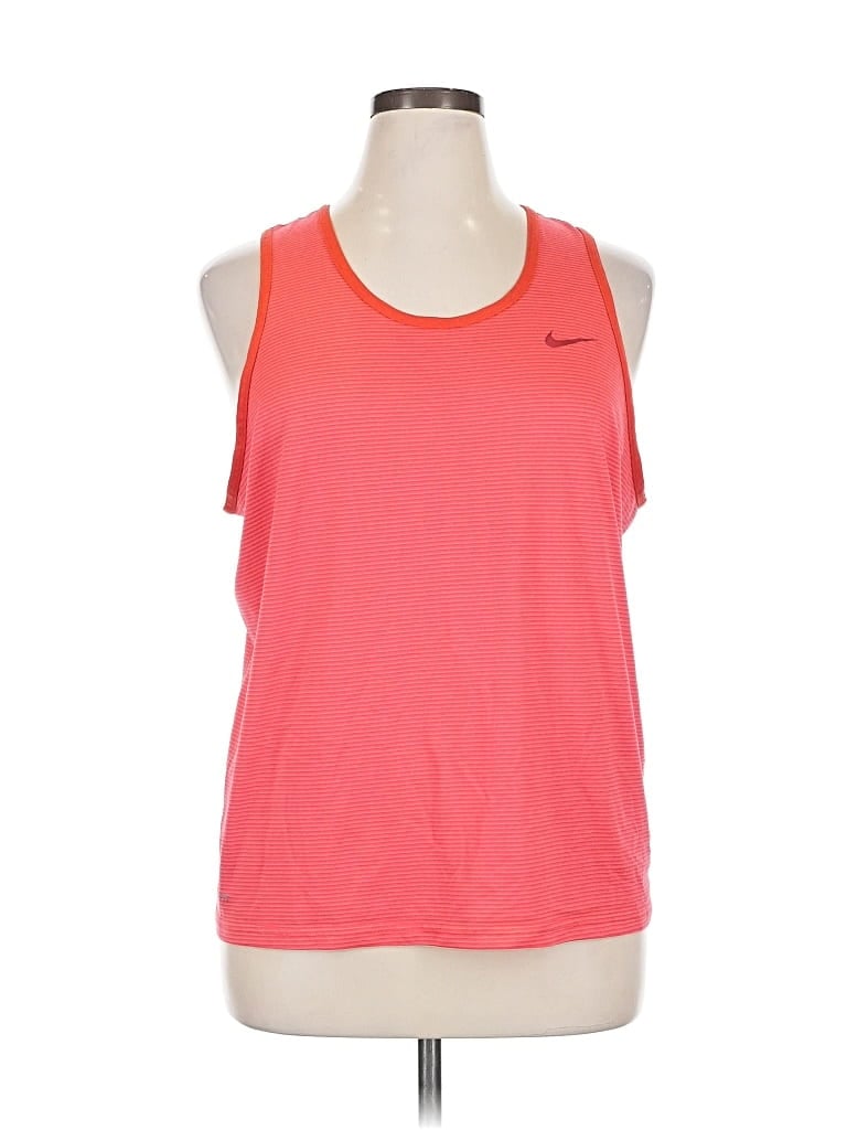 Pre-owned Nike Active Tank Top In Orange
