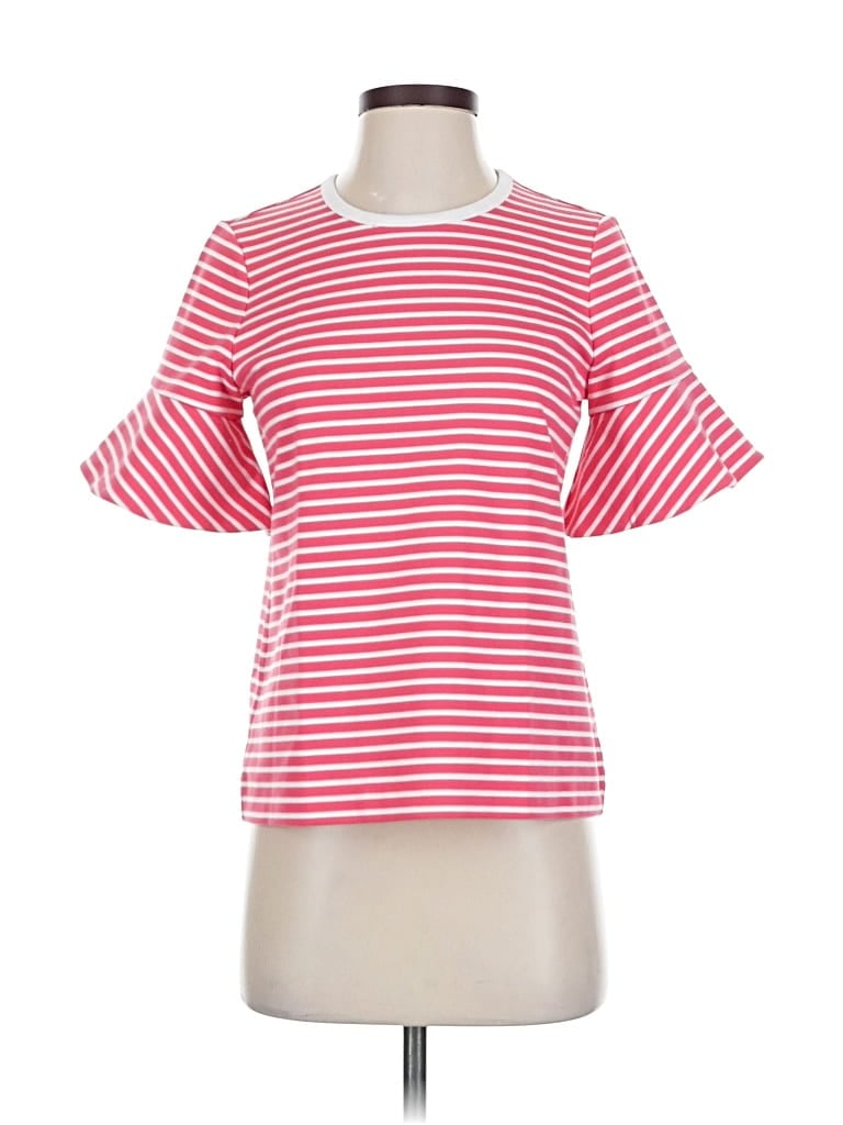 Pre-owned Draper James Short Sleeve T-shirt In Red