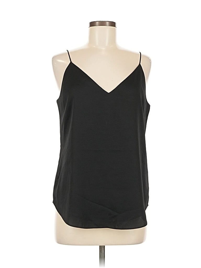 Pre-owned Express Outlet Sleeveless Top Black Halter Neckline Tops