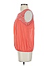 Studio M 100% Cotton Orange Sleeveless Blouse Size XS - photo 5