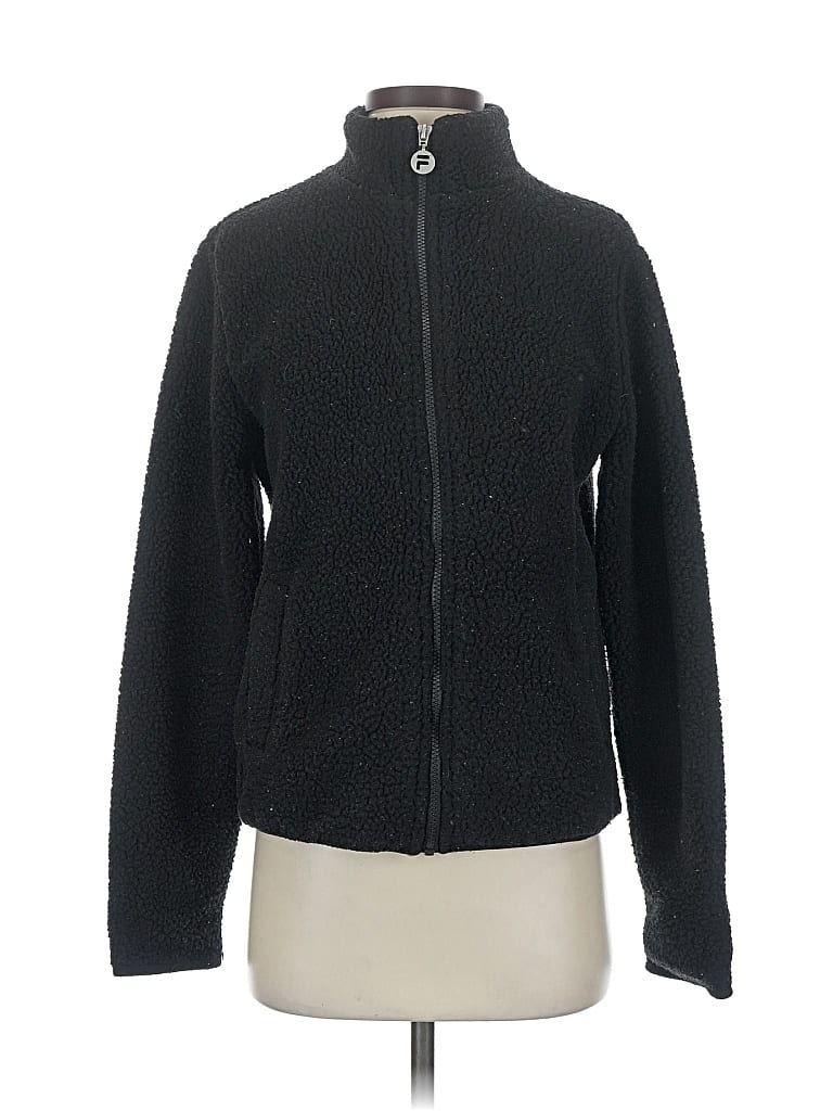 Click to view more detailed imagery on our partner's website Pre-owned Fila Fleece Jacket In Black