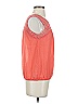 Studio M 100% Cotton Orange Sleeveless Blouse Size XS - photo 4