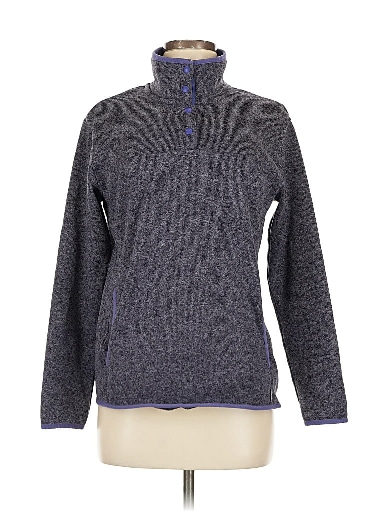 EDDIE BAUER Pre-owned Fleece Jacket In Gray