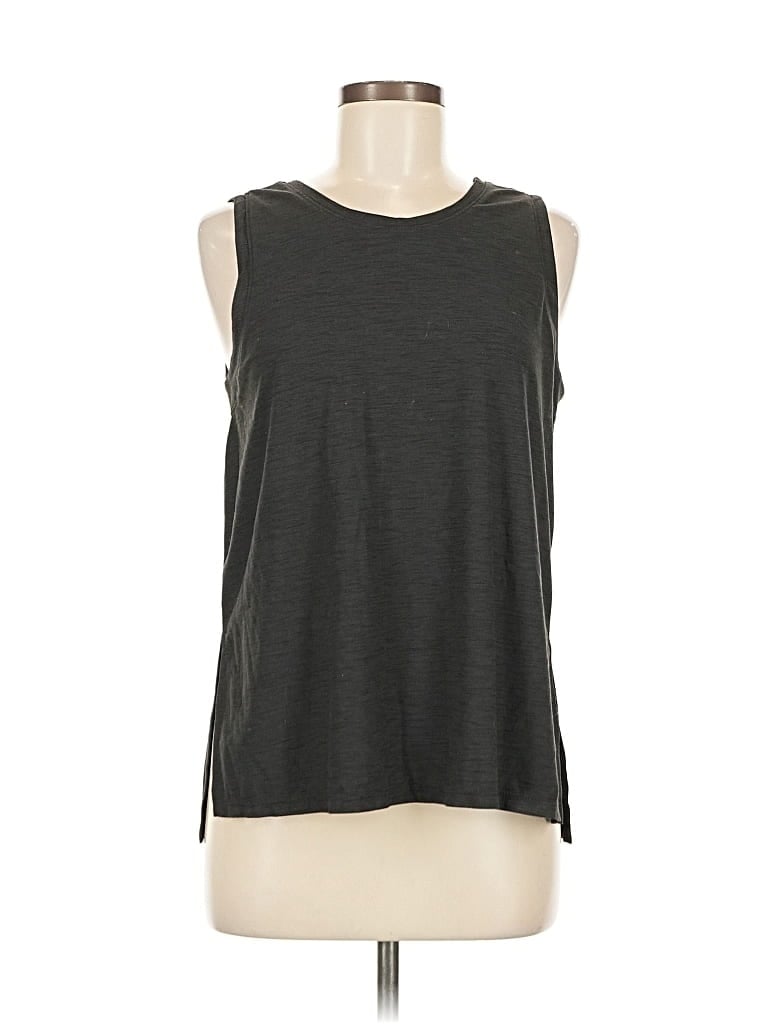 Pre-owned Active By Old Navy Sleeveless T-shirt In Gray