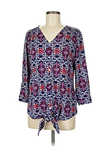 New Directions 3/4 Sleeve Blouse (view 1)