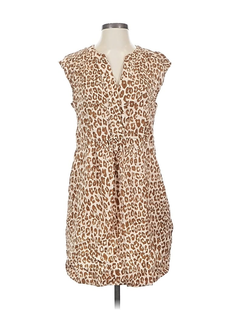 Pre-owned Pilcro Casual Dress In Brown